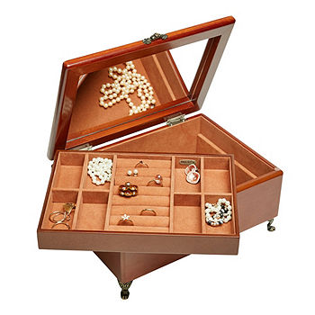 Mele and Co Bianca Jewelry Box