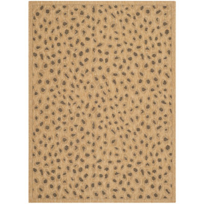 Safavieh Courtyard Collection Allison Animal Indoor/Outdoor Area Rug