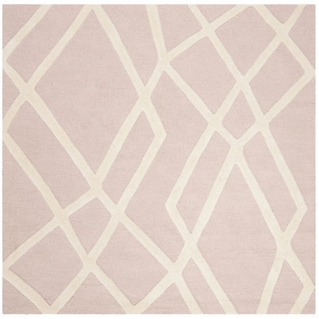 Safavieh Kids Collection Aubree Geometric Square Area Rug, One Size, Multiple Colors