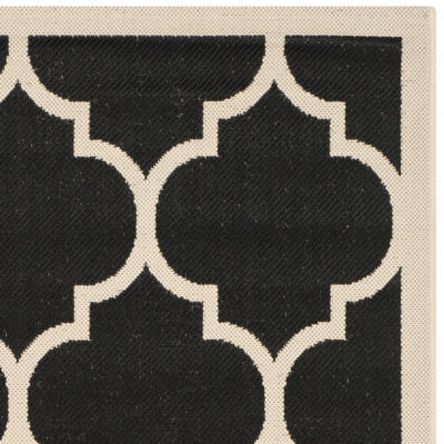 Safavieh Courtyard Collection Amias Geometric Indoor/Outdoor Area Rug
