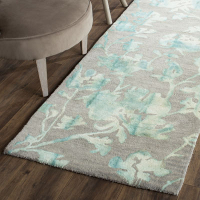 Safavieh Dip Dye Collection Jessie Floral Runner Rug