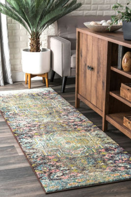 nuLoom Clorinda Tribal Medallion Area Rug