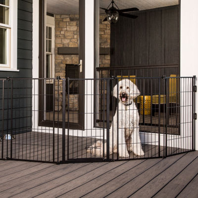 Carlson Weatherproof Outdoor Super Pet Gate Extra Tall