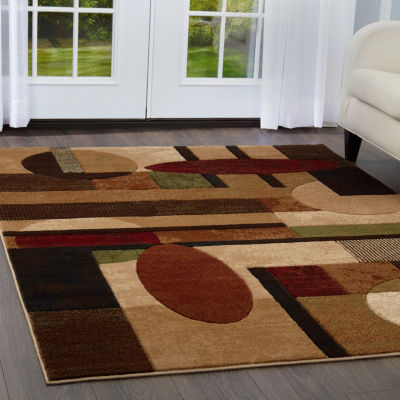 Home Dynamix Jasmine Abstract Rectangular Area Rug