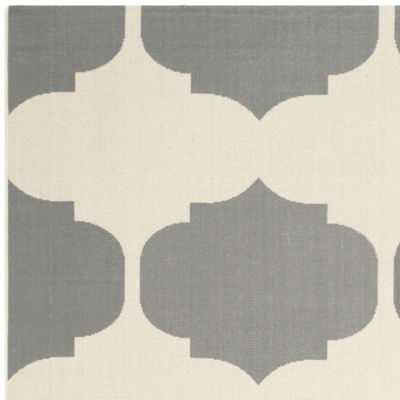 Safavieh Courtyard Collection Celina Geometric Indoor/Outdoor Area Rug