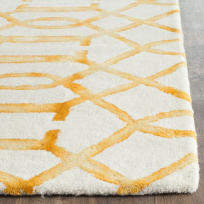 Safavieh Dip Dye Collection Diamond Geometric Runner Rug