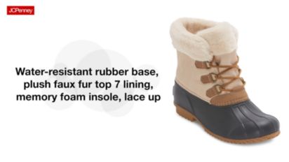 Jcpenney sperry outlet boots