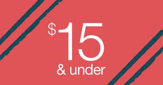 $15 and under