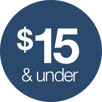 $15 & under