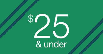 $25 and under