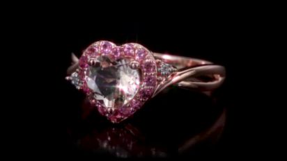 Jcpenney morganite ring hot sale