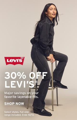 Levis Shop Now 30% Off