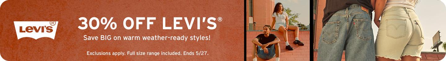 Levi's 30% Off