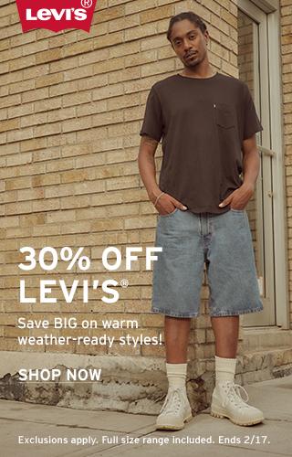 Levi's 30% Off