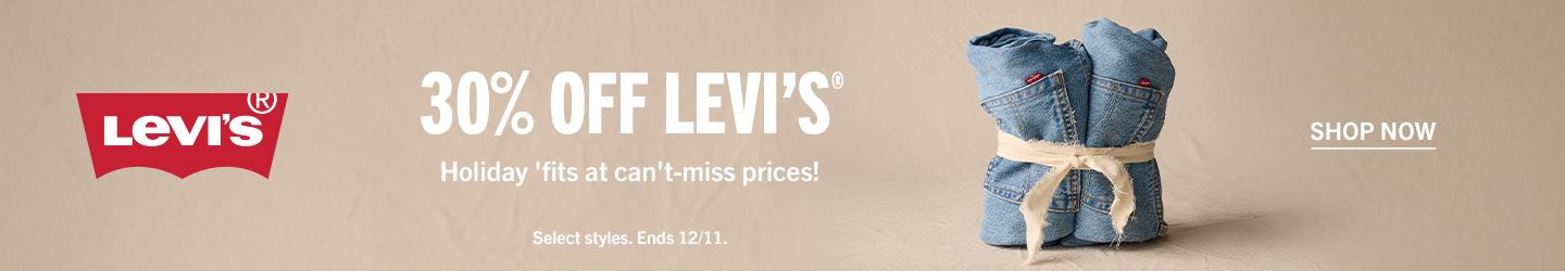Levis30OffHoliday25