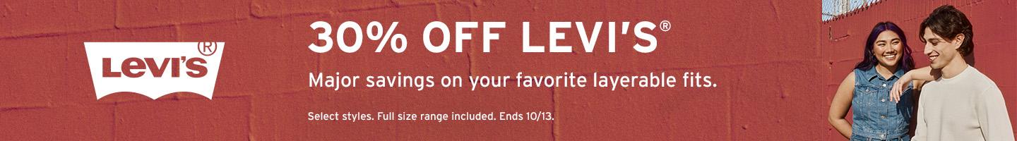 Levi's 30% Off