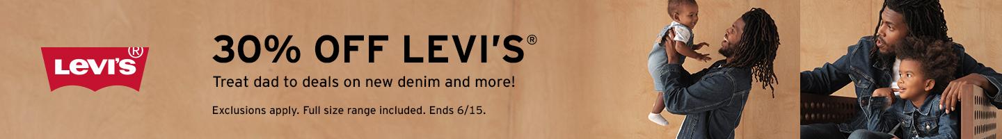 Levi's 30% Off