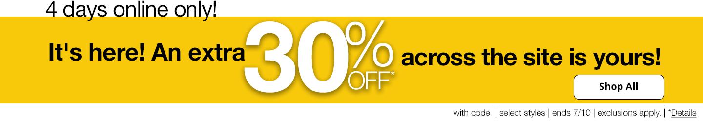 4 days online only!
