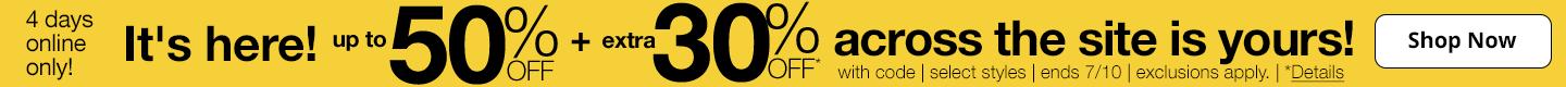 4 days online only!