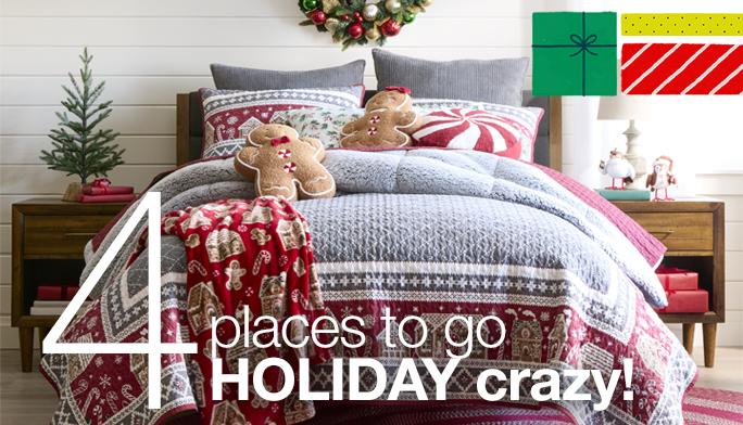 4 places to go HOLIDAY crazy!