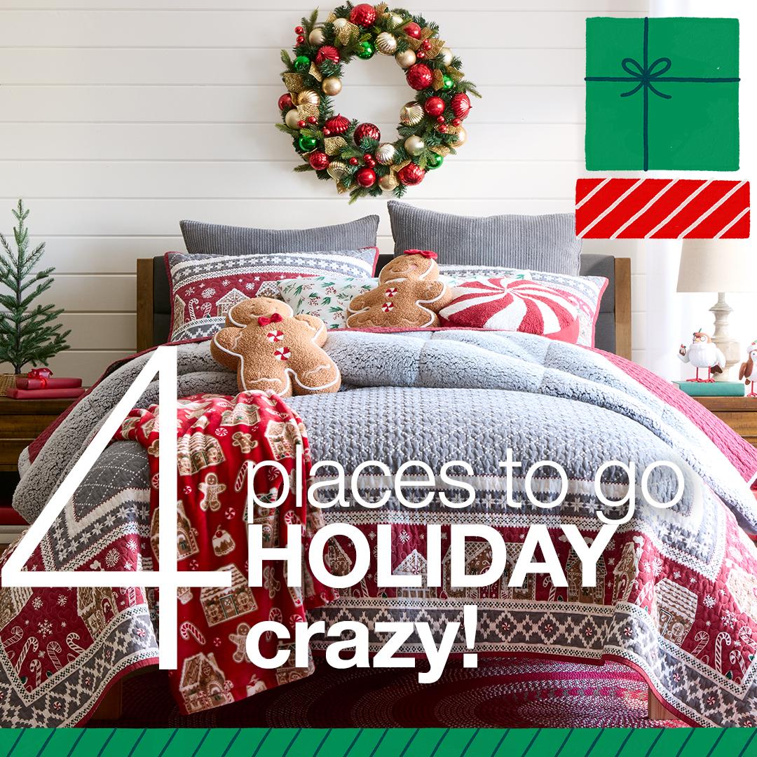 4 places to go HOLIDAY crazy!