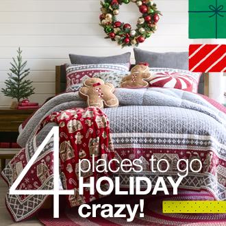 4 places to go HOLIDAY crazy!