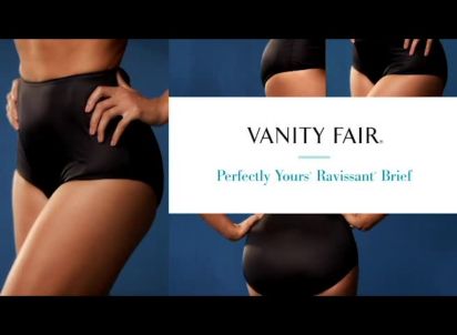 Vanity Fair Perfectly Yours Ravissant 3 Pack Tailored Full Brief Panty  15711