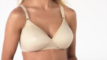 Lightly Lined Cotton Wireless Bra