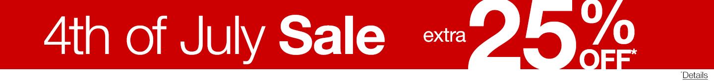 4th of July Sale