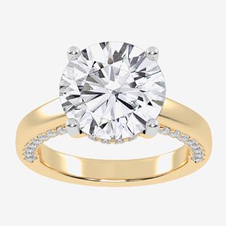5 1-2 CTTW Lab-Grown Diamond Solitaire Ring