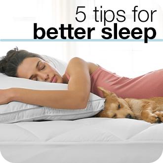 5 tips for better sleep