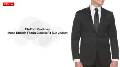 Stafford Coolmax Mens Stretch Fabric Classic Fit Suit Jacket
