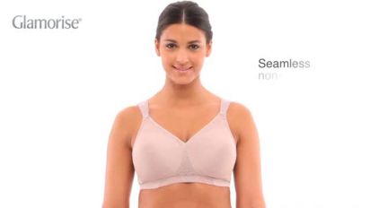 Glamorise Soft Shoulders Magiclift® Seamless-Strap Seamless T