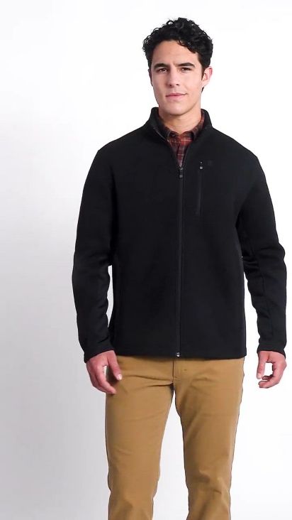 IZOD Advantage Performance Shaker Mens Fleece Water Resistant