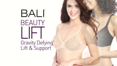Bali Beauty Lift Natural Lift Underwire Full Coverage Bra-6563 NWT