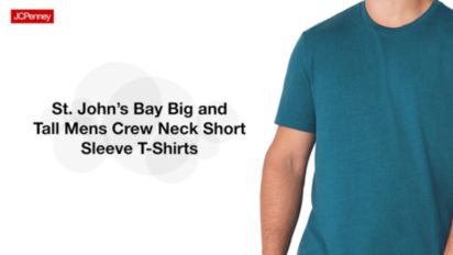 jcpenney mens big and tall t shirts