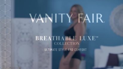 Vanity Fair 71265 Breathable Luxe Full Figure Wire free Bra 40,42