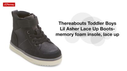 Toddler boys outlet lace up boots