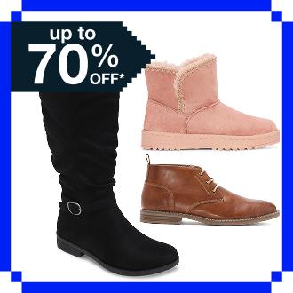 70 OFF FAMILY BOOTS