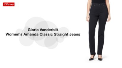 Gloria Vanderbilt® Amanda Womens Slim Fit Straight Leg Jean - JCPenney