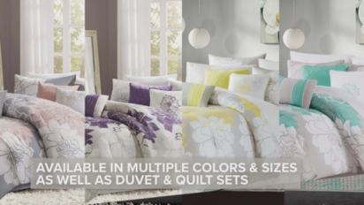 MADISON PARK newest Brianna Coverlet Set