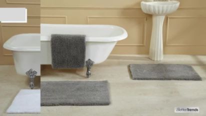 Better Trends Micro Plush Mat Bath Rug - JCPenney