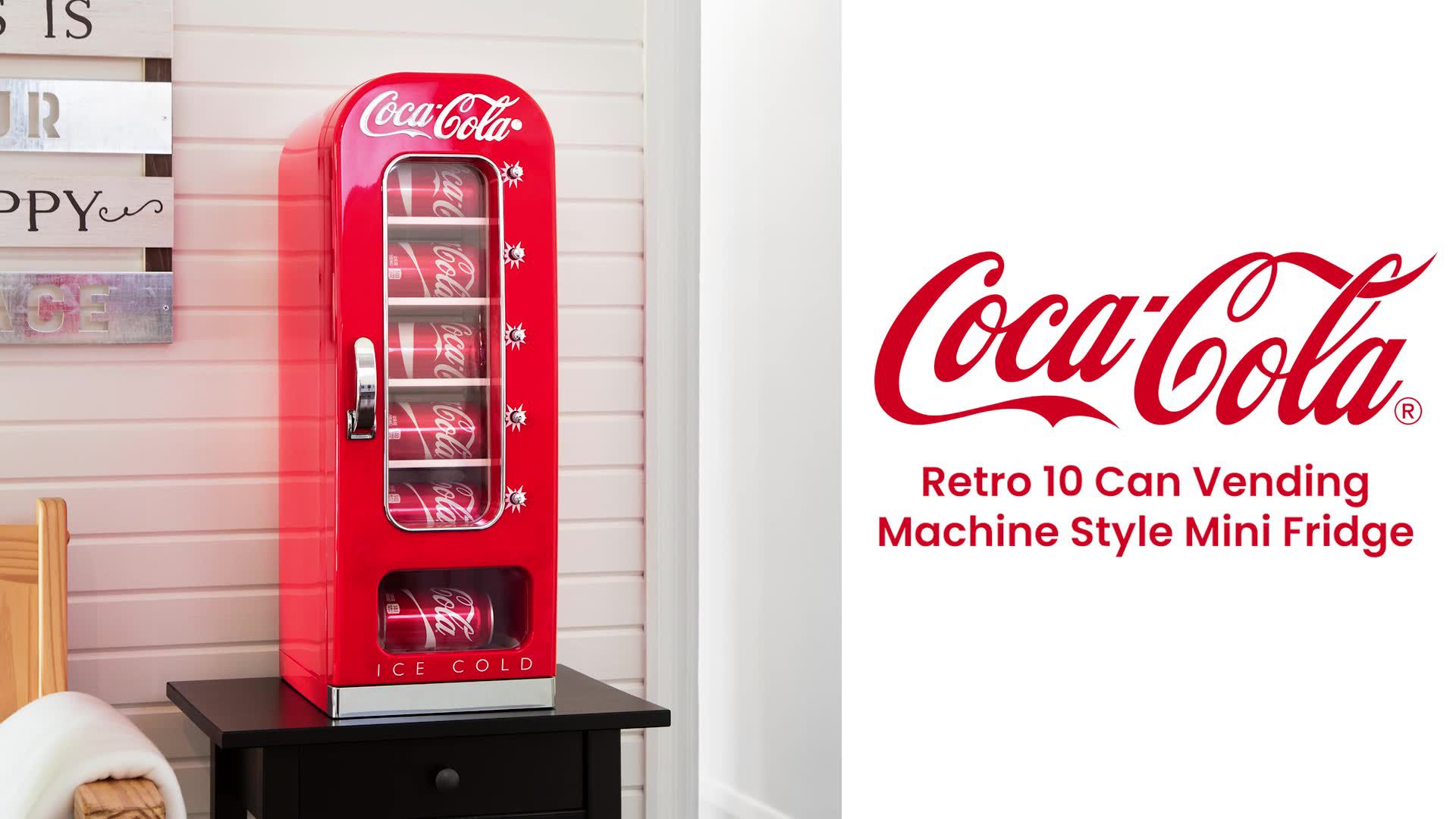 coca cola mini vending machine