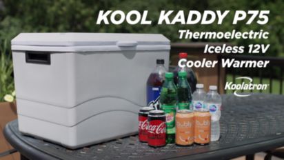 Koolatron p75 best sale kool kaddy cooler