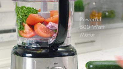 Kenmore Food Processor and Vegetable Chopper | Black | 11-Cup