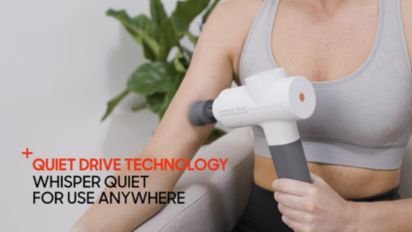 Sharper Image Powerboost Deep Tissue Massager Percussion Device 1016175 -  The Home Depot