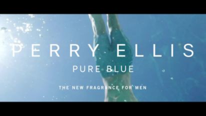 Perry Ellis ampeb34s 3.4 oz Pure Blue Eau De Toilette Spray for