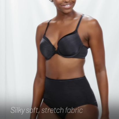 Vanity Fair Illumination Body Shine Hipster Underwear 18107 In Black - Foto 4