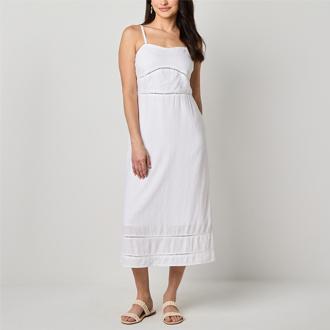 a.n.a Linen Blend Sleeveless Sundress