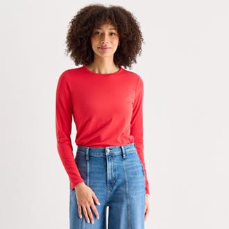 a.n.a Womens Crew Neck T-Shirt